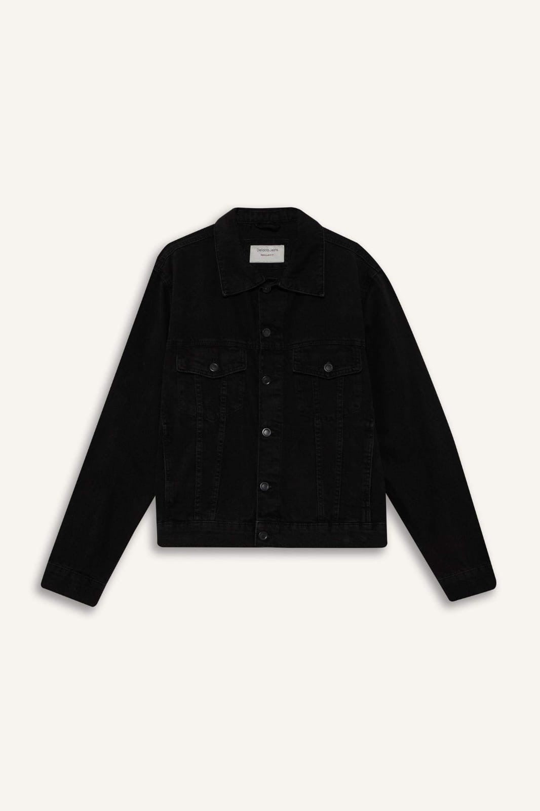 Defacto Denim Shirt - Regular fit
