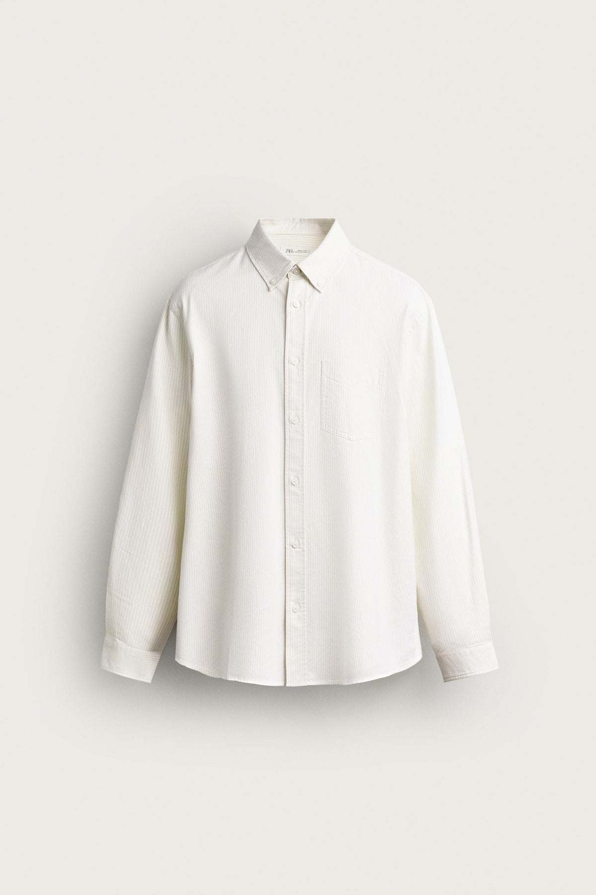 ZARA TEXTURED OXFORD SHiRT (Mirror)