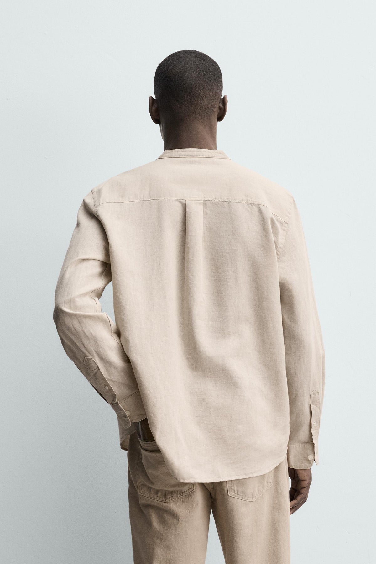Zara Relaxed Cotton/Linen Shirt