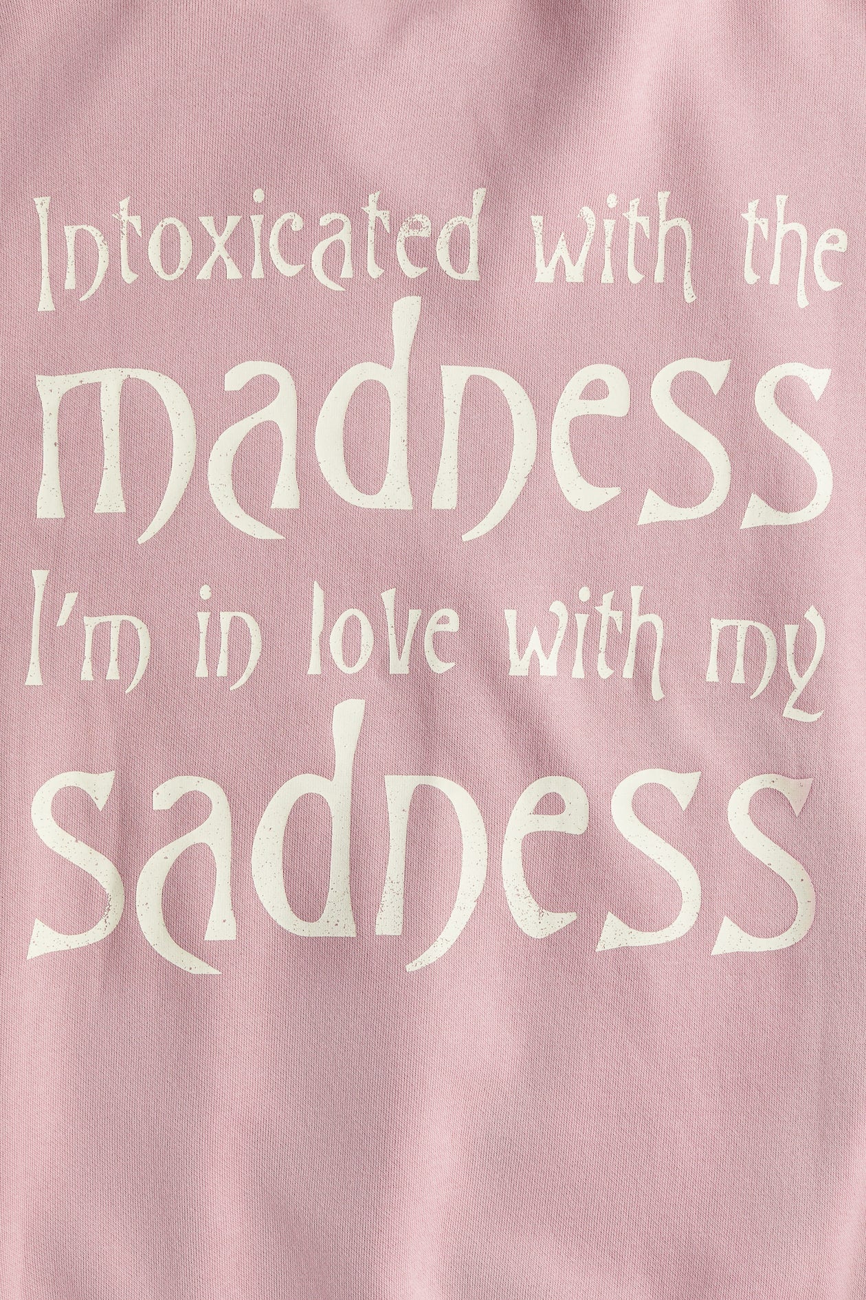 H&M Oversized Printed Crewneck