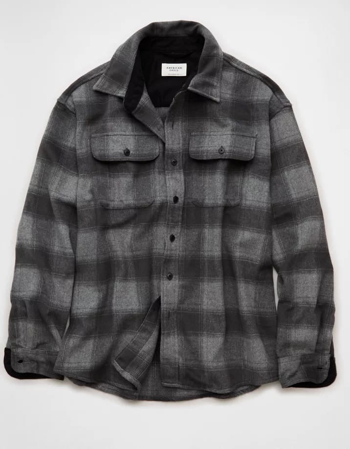 American Eagel Flannel Gogh Shirt