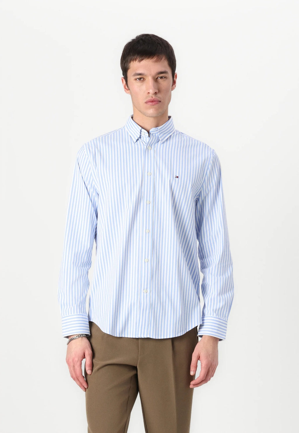 Tommy Hilfiger Striped White And Blue