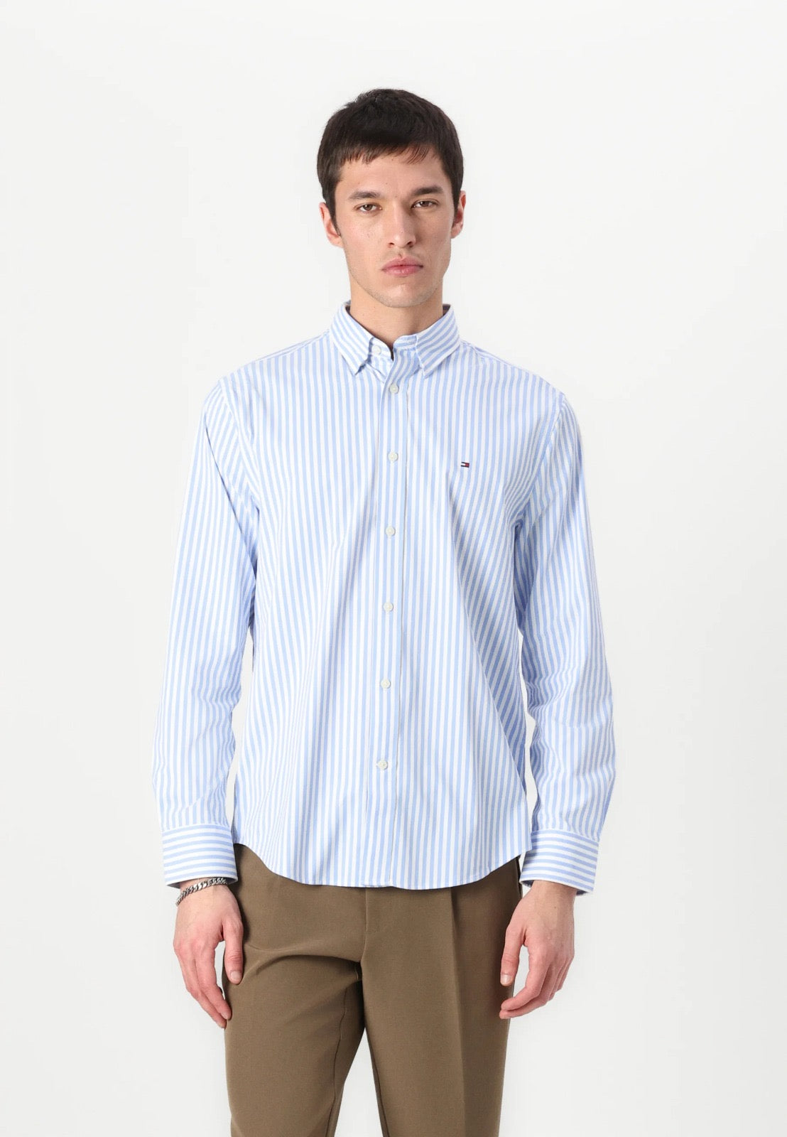 Tommy Hilfiger Striped White And Blue