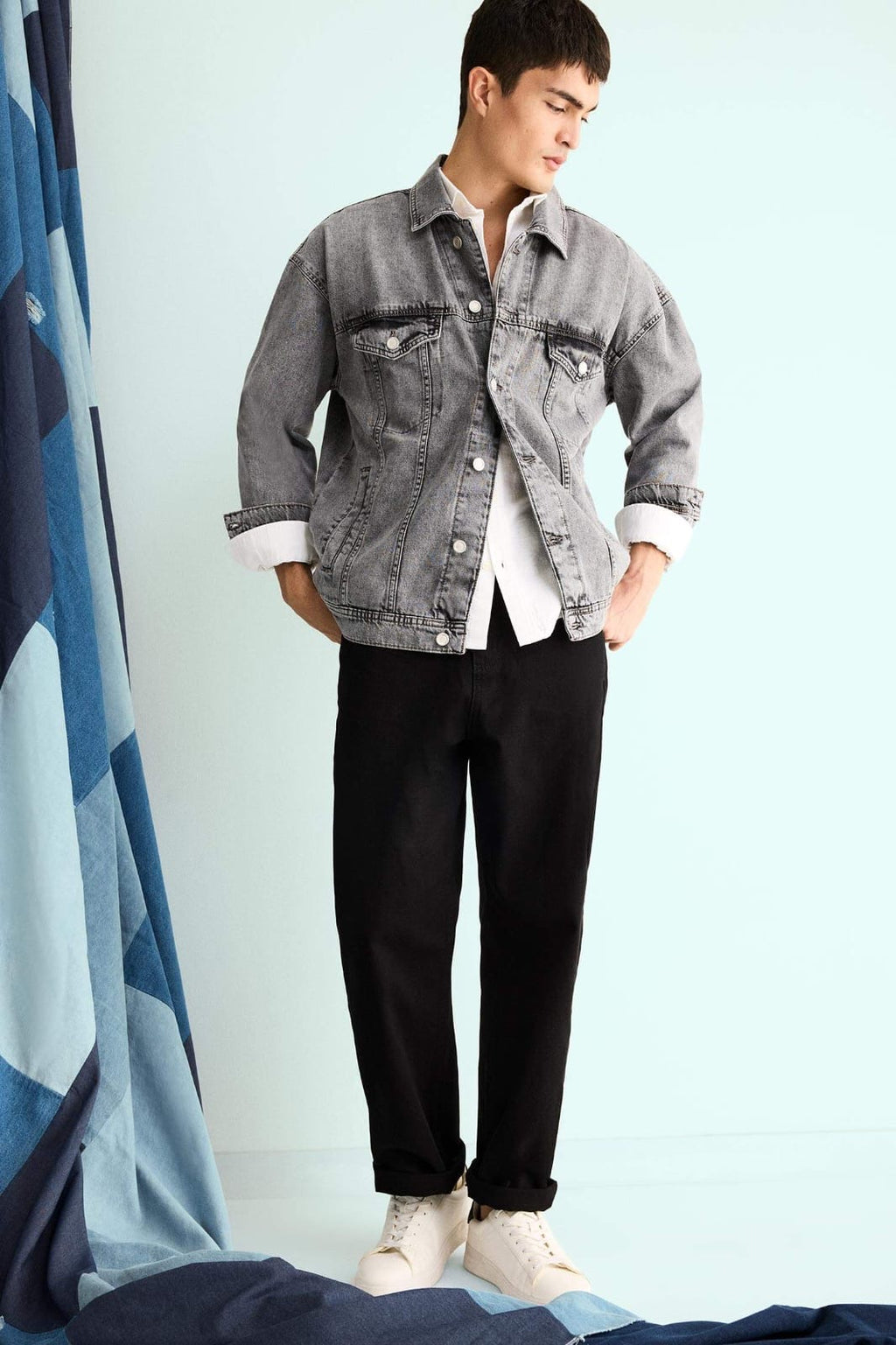 Defacto Oversized Denim Jacket