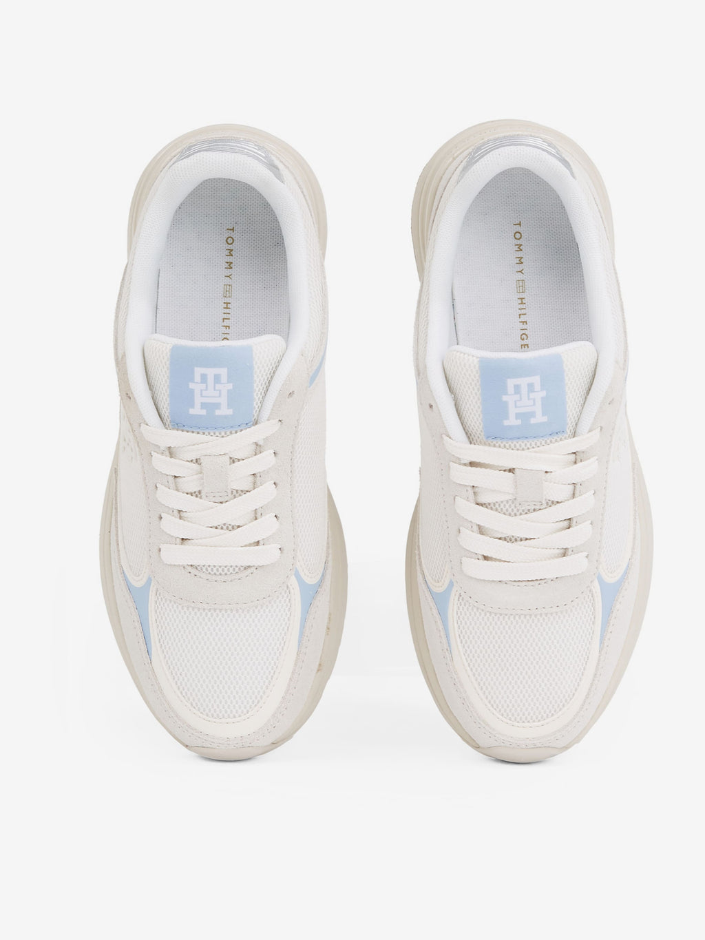 TOMMY HILFIGER Platform trainers in Cream