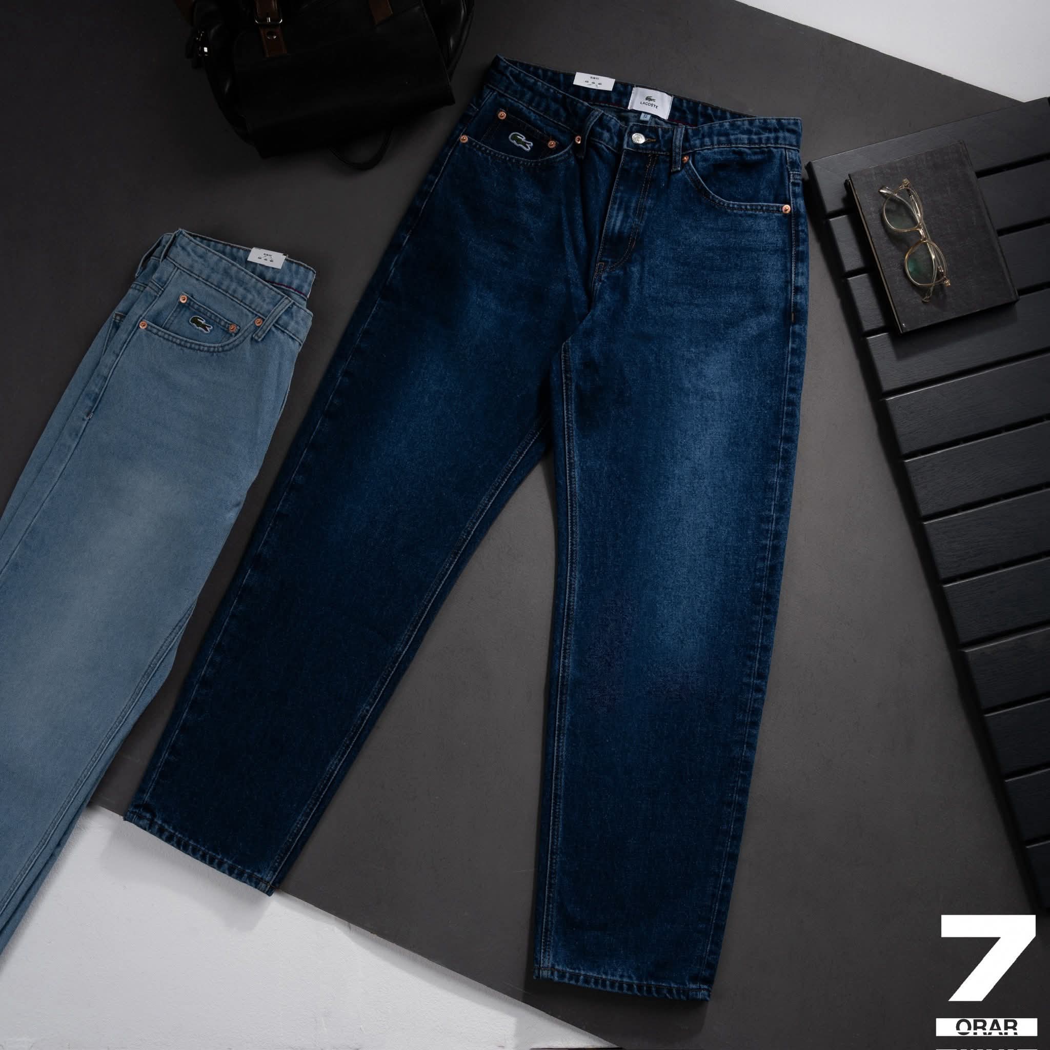 LACOSTE DENIM PANTS - STRAIGHT FIT