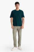 DEFACTO BASIC T-Shirt with Pocket | 100% COTTON