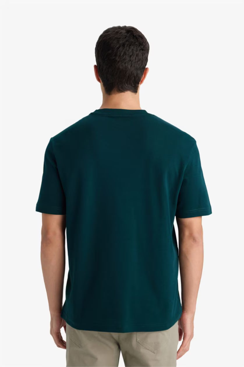 DEFACTO BASIC T-Shirt with Pocket | 100% COTTON