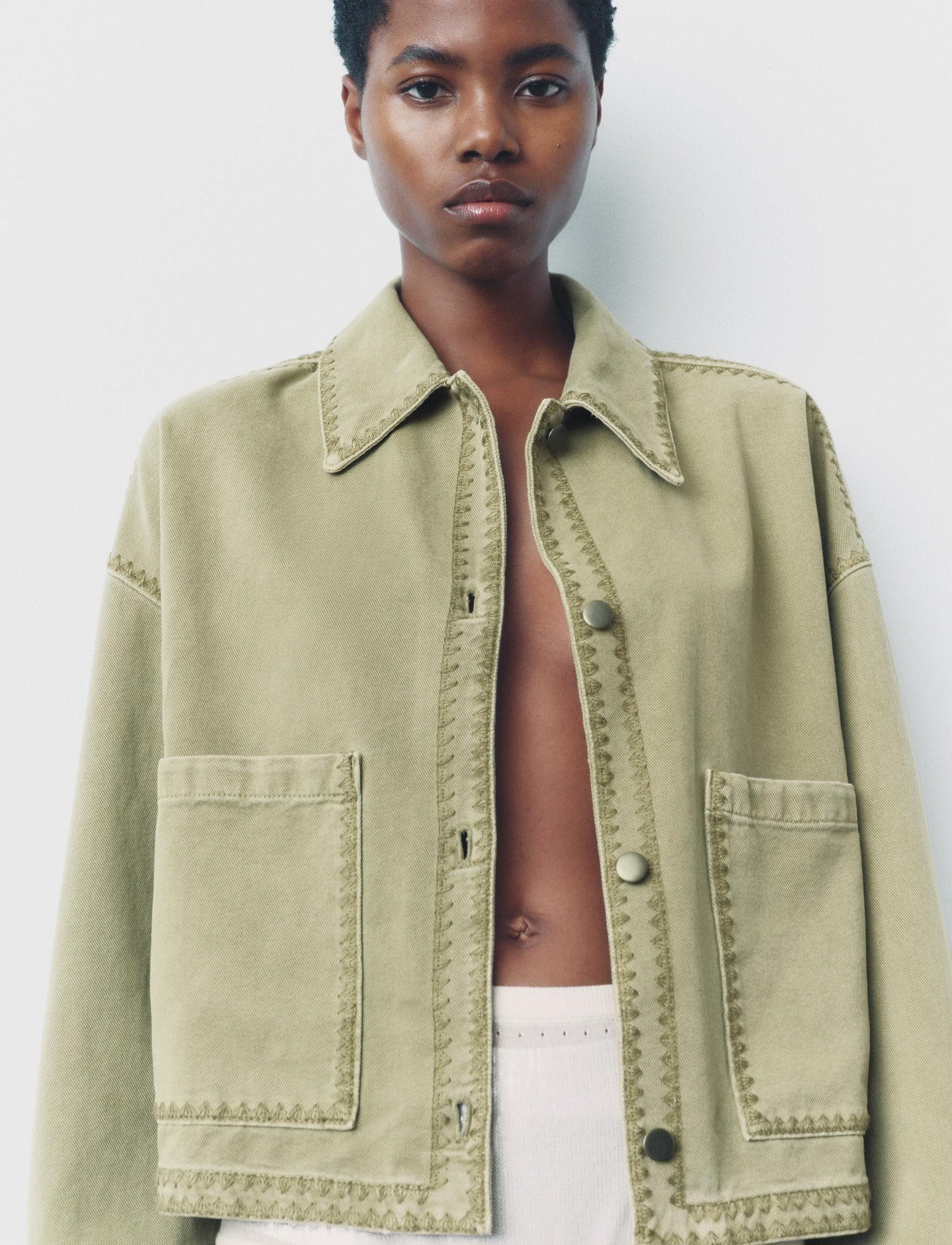 ZARA Utility JACKET - CROPPED FIT