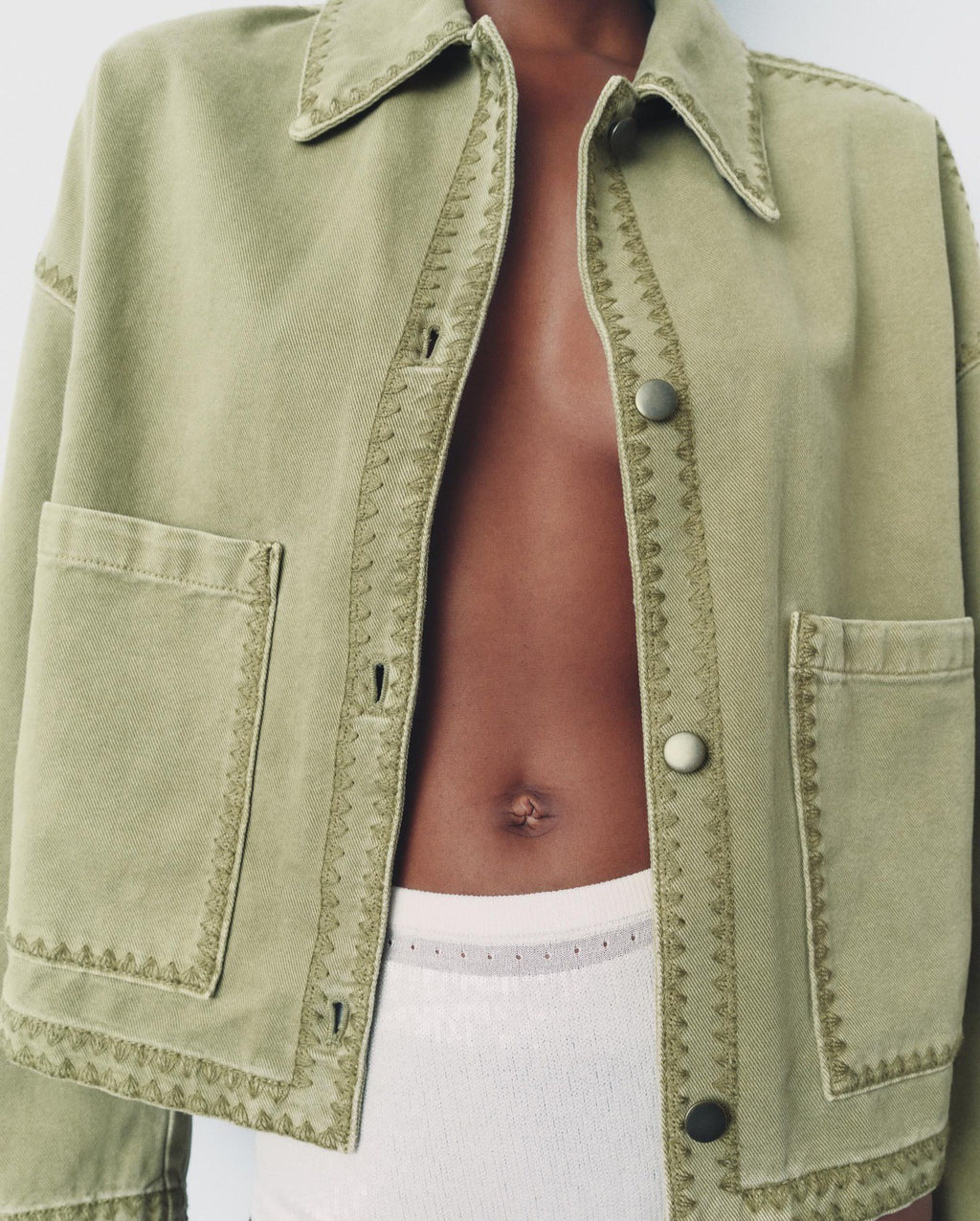 ZARA Utility JACKET - CROPPED FIT