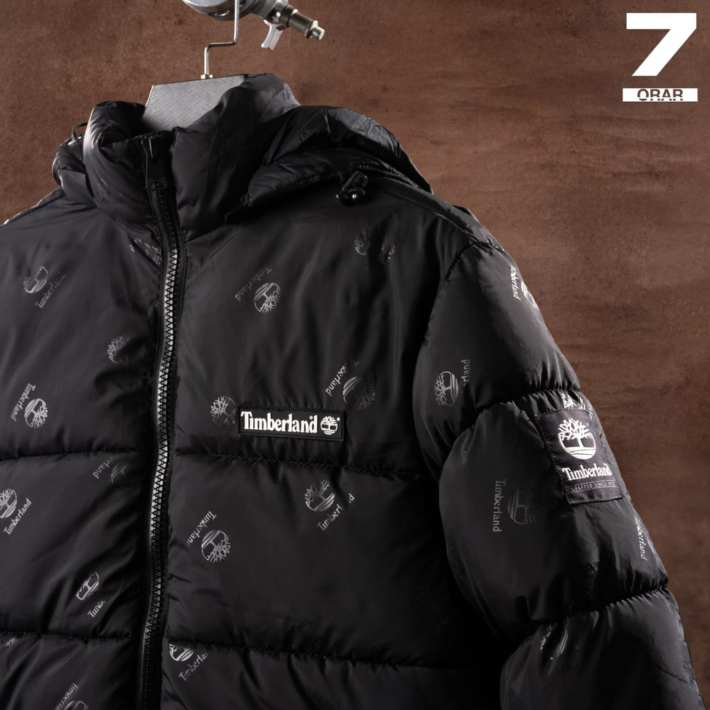 Timberland Puffer Jacket With Pattern logo