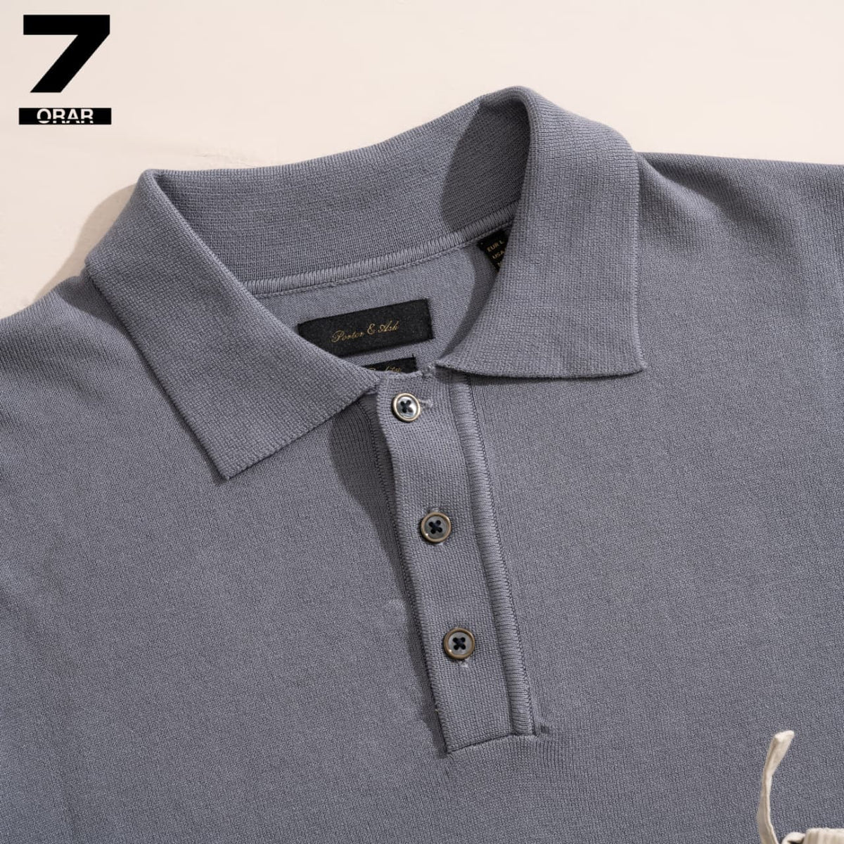 Porter & Ash Knitted Polo Shirt
