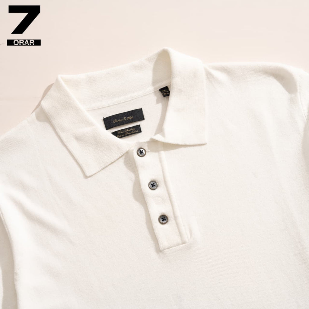 Porter & Ash Knitted Polo Shirt
