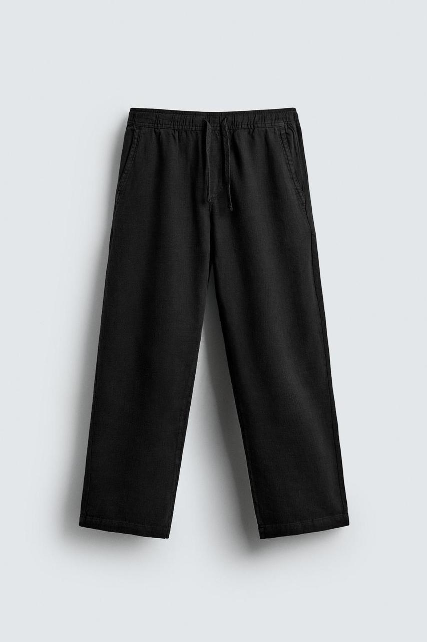 Zara COTTON Linen Pant