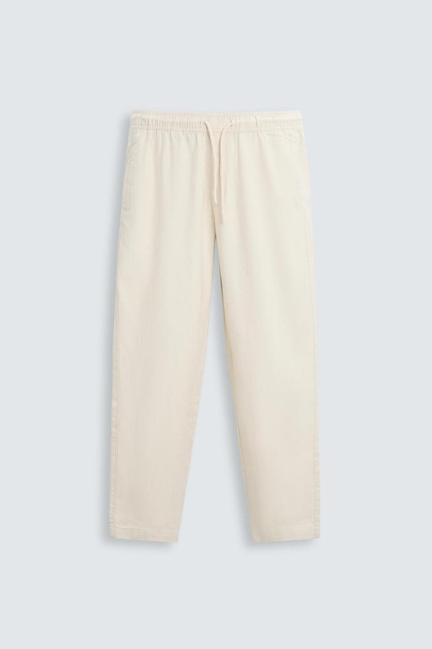 Zara Cotton Linen Pant