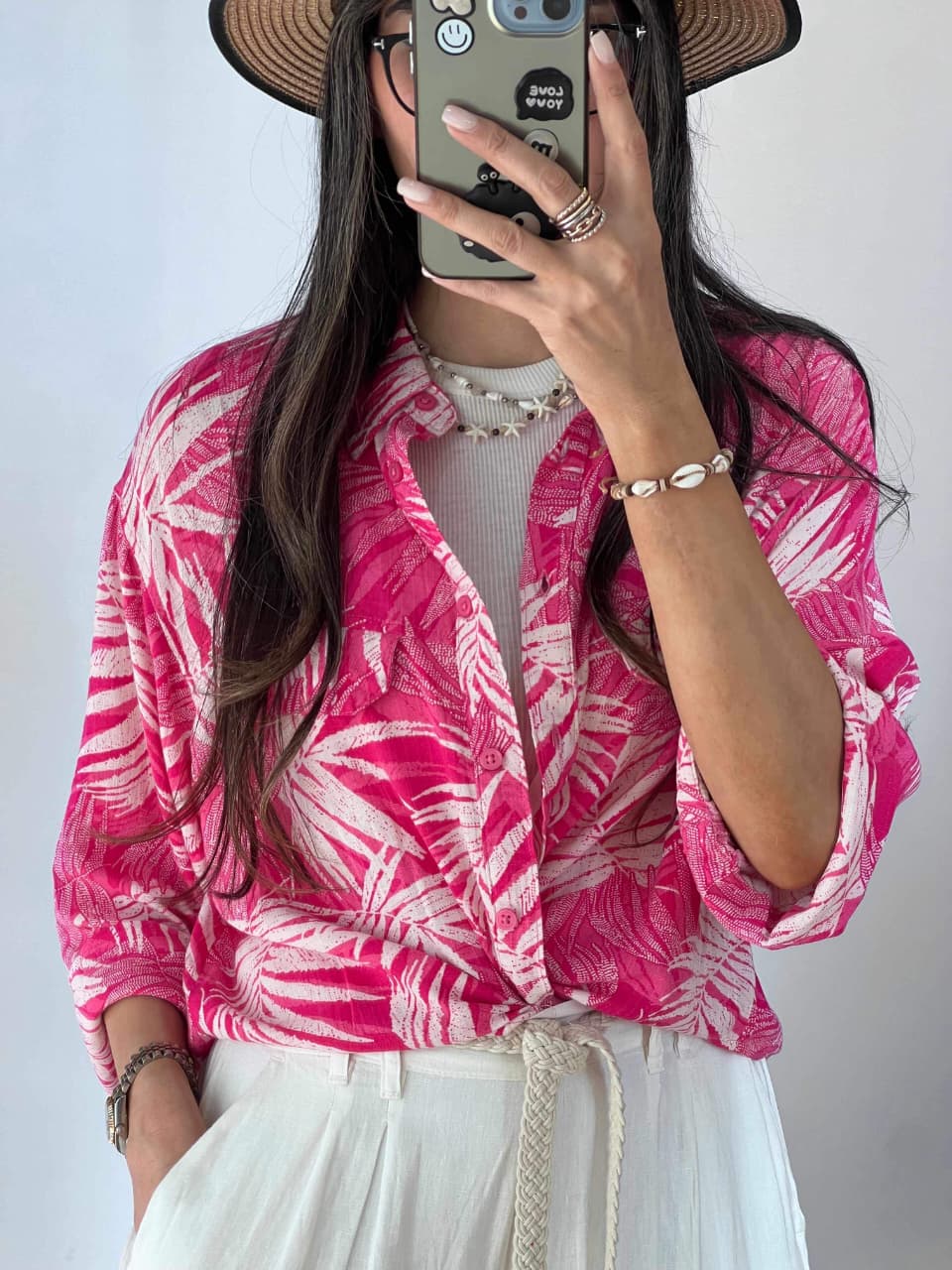 Zara Hawai Linen Shirt