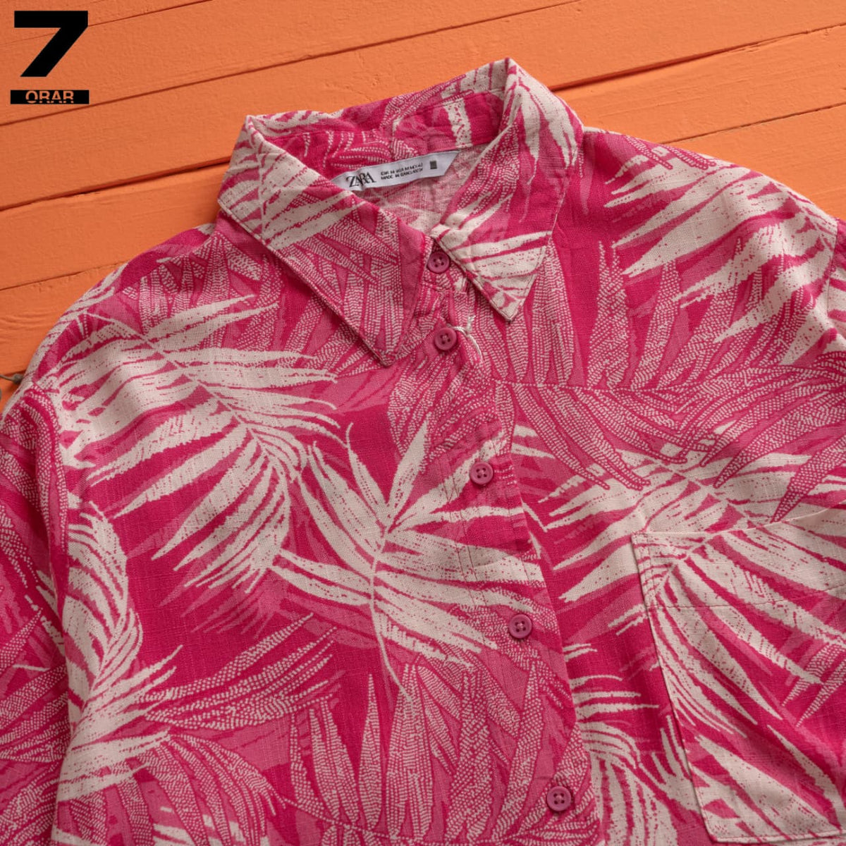 Zara Hawai Linen Shirt