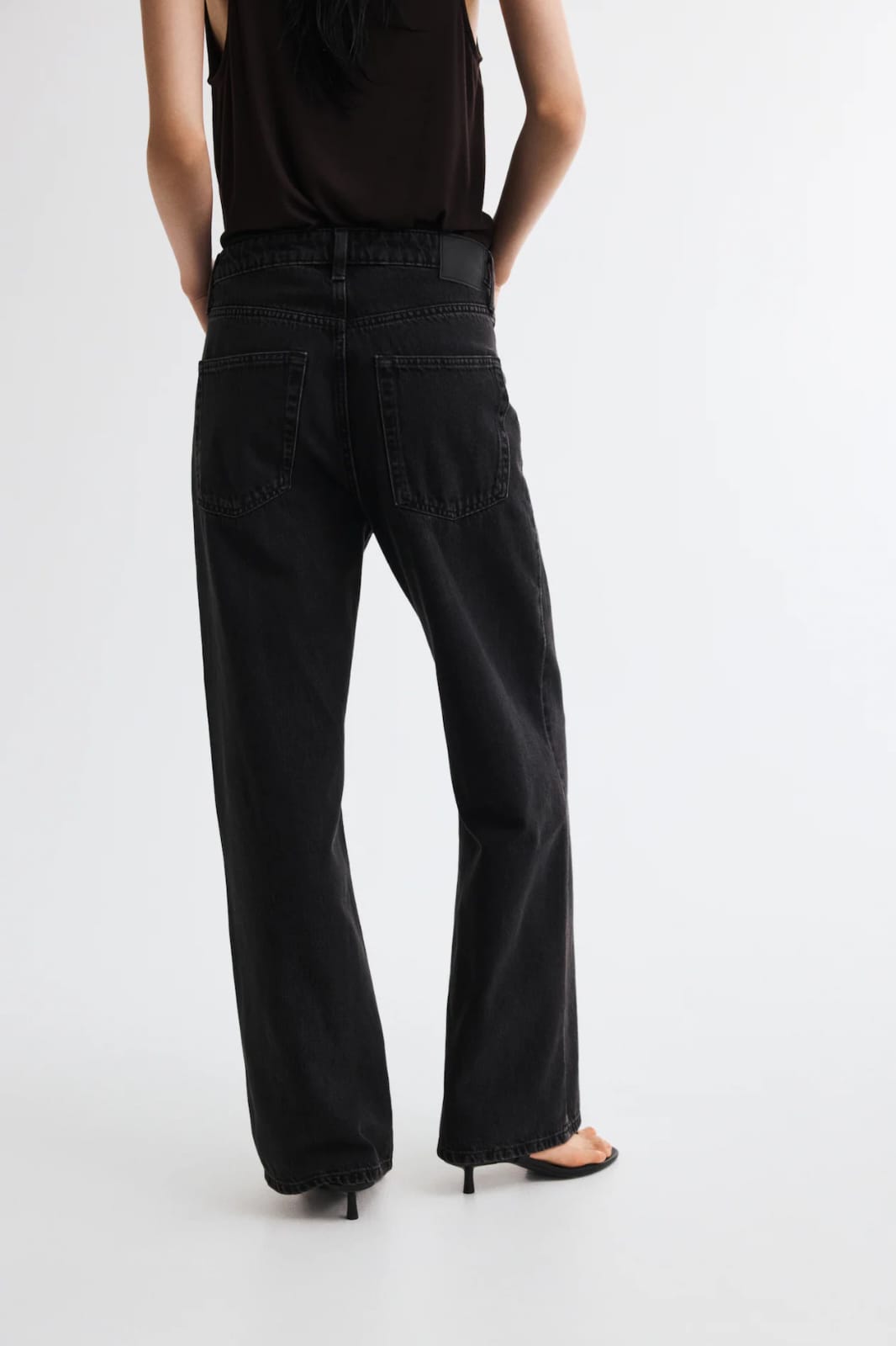 H&M Wide-leg | High Waist Denim Pant