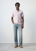 Mango Regular-fit cotton piqué polo shirt