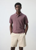 Mango Regular-fit cotton piqué polo shirt