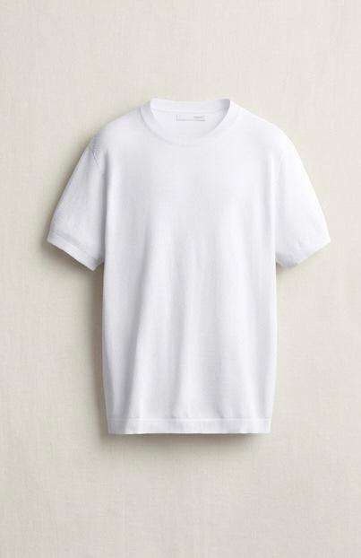ZARA RELAXED FIT KNIT T-SHIRT