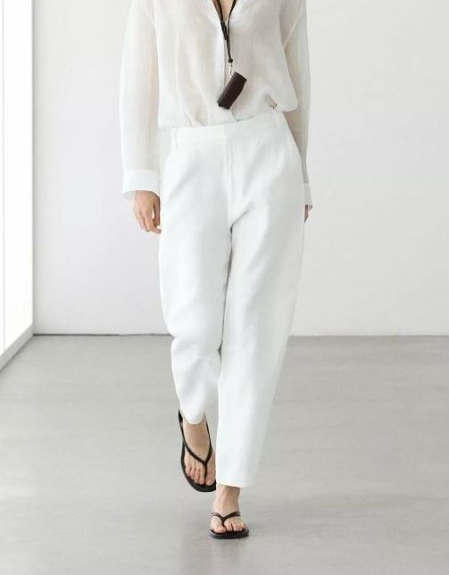 Massimo Relaxed Linen Pant