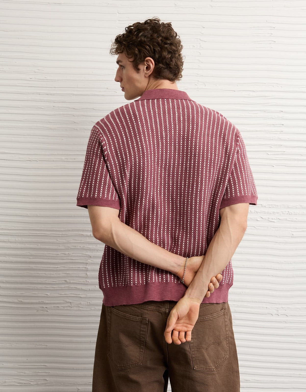 A.E Button-up Polo