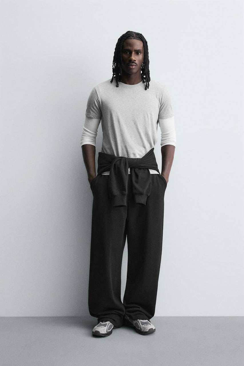 Zara Black Sweat Pant (Mirror)
