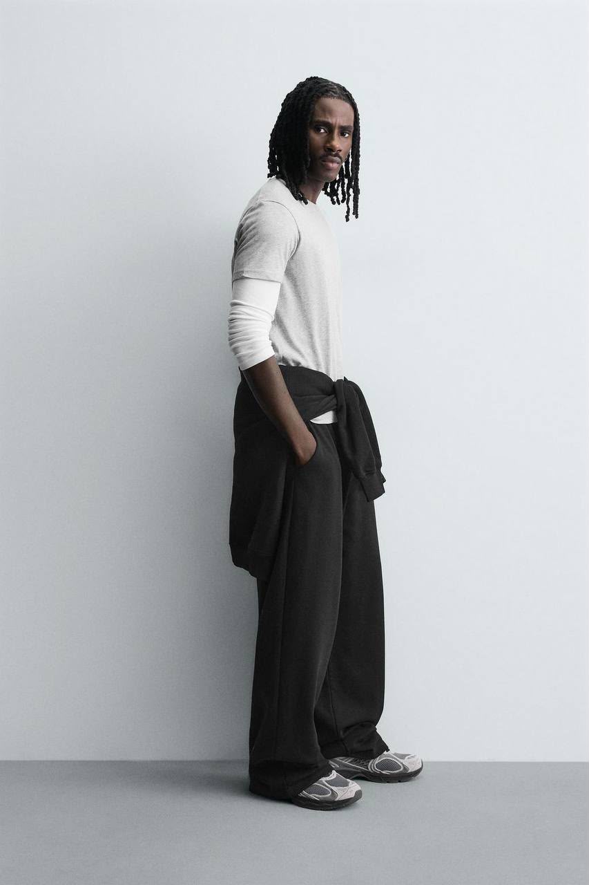 Zara Black Sweat Pant (Mirror)