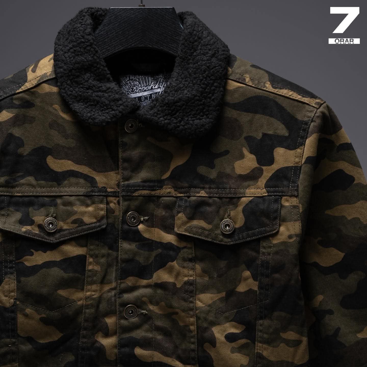 Brooklyn Denim Camouflage Jacket