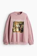 H&M Oversized Printed Crewneck