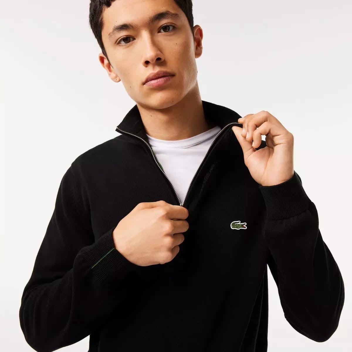 LACOSTE Quarter Zipper Pullover