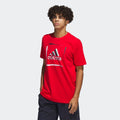 Adidas 2 Tone Red Logo