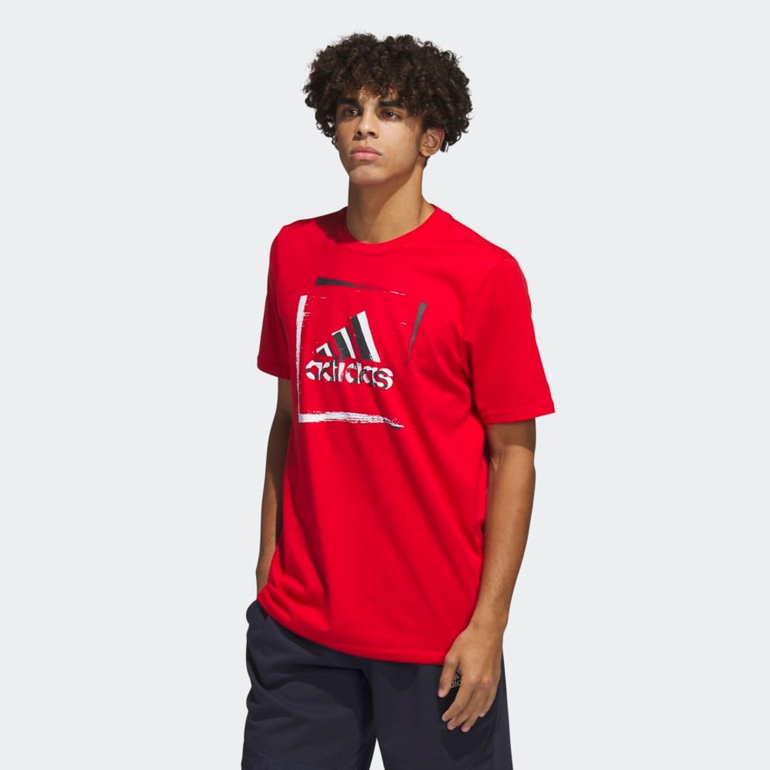 Adidas 2 Tone Red Logo