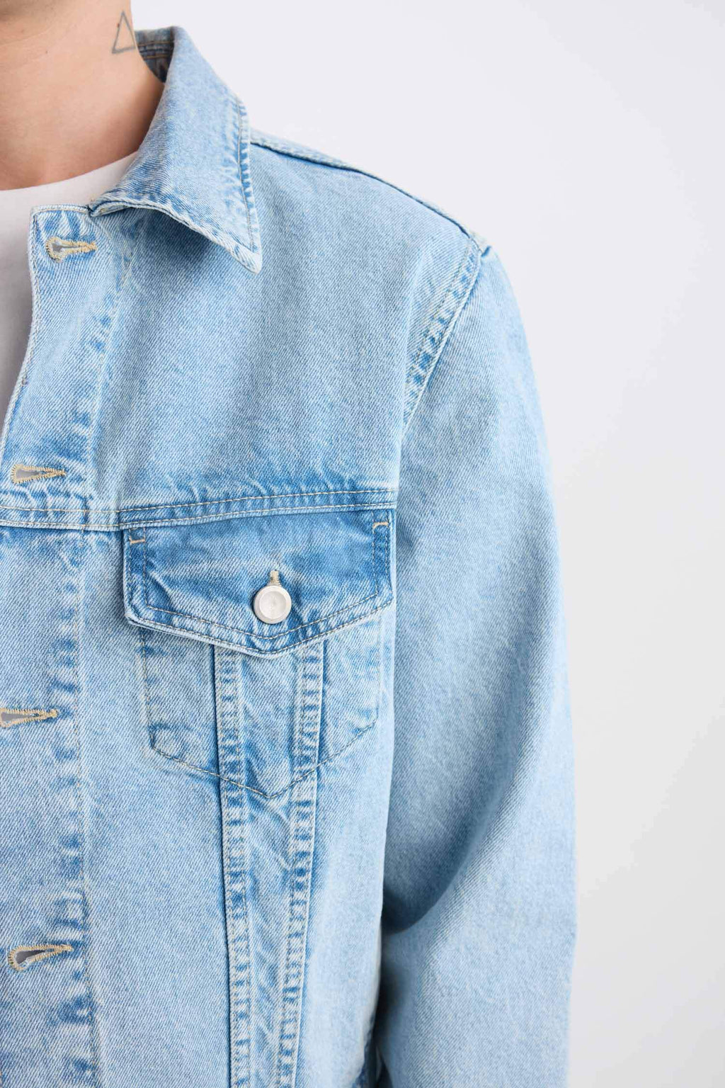 Defacto Denim Jacket Light blue