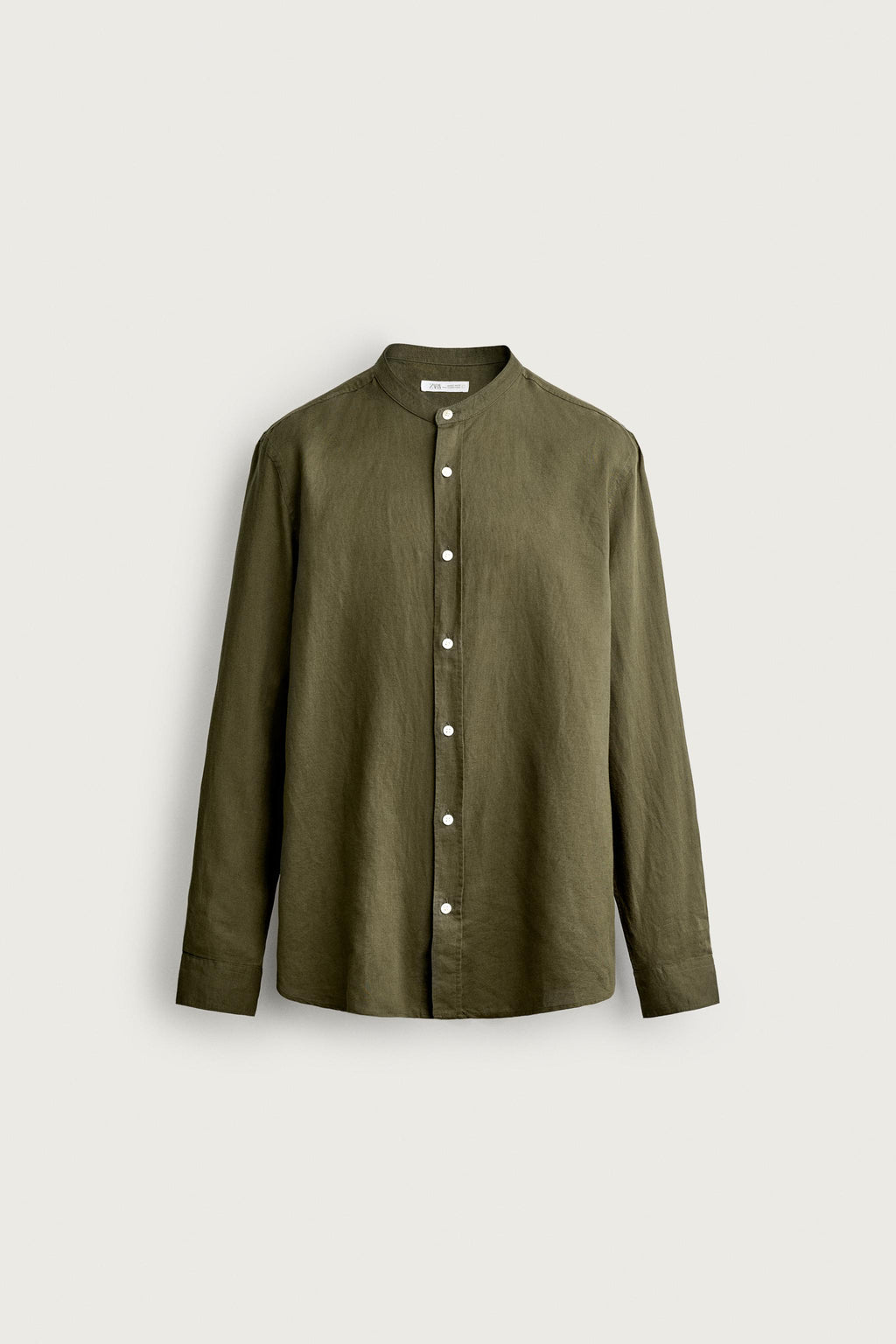 Zara Relaxed Cotton-Linen Shirt