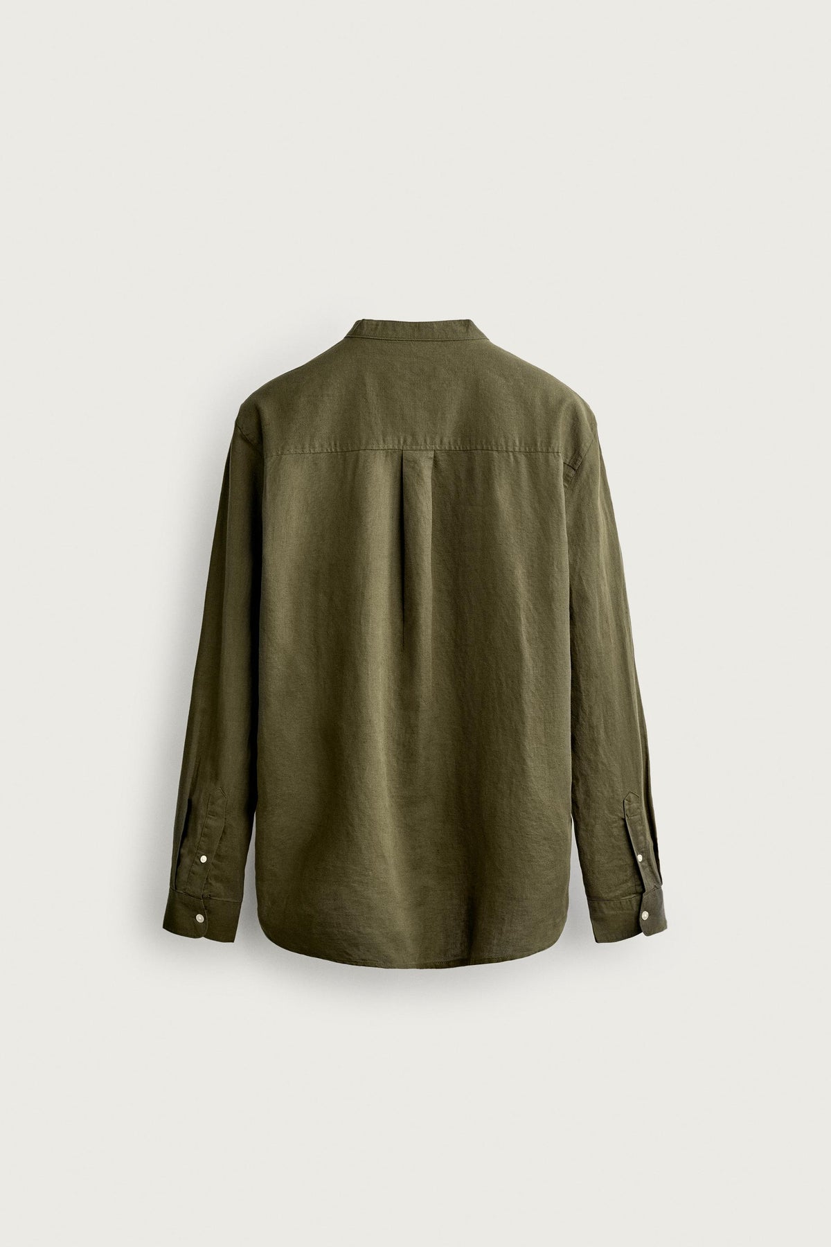 Zara Relaxed Cotton-Linen Shirt