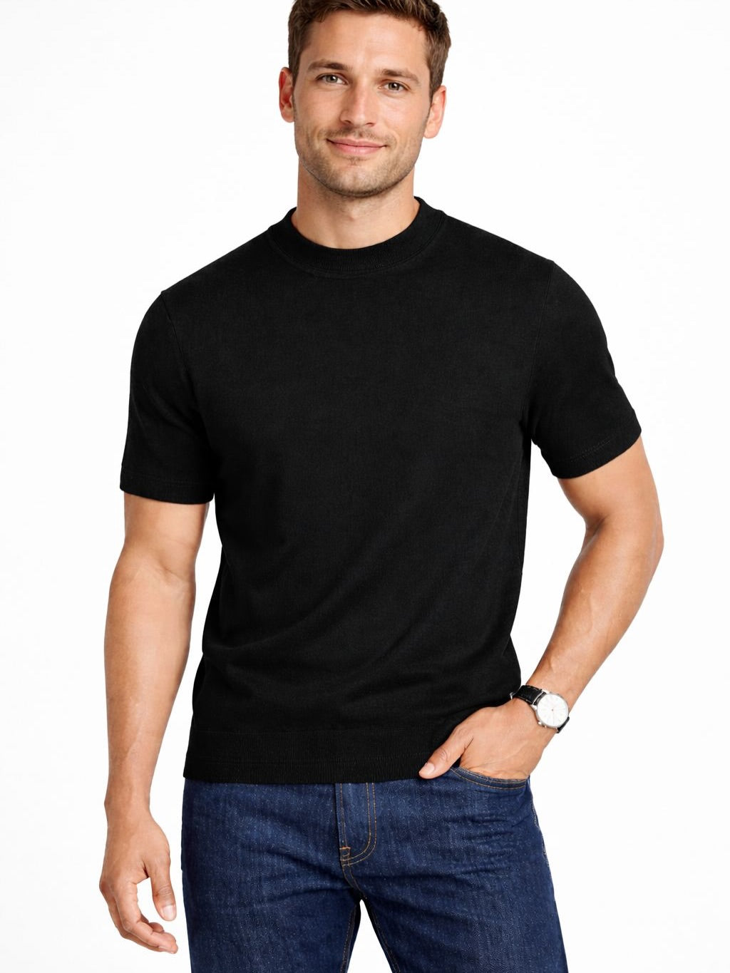 Zara Super Slim Knitted T-Shirt